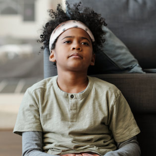 sad and lonely girl feeling alone